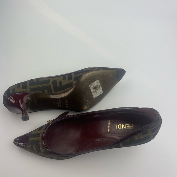Fendi Monogram Kitten Heels - Picture 7 of 10